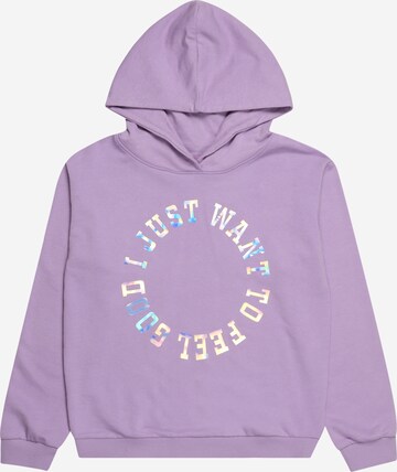 KIDS ONLY Sweatshirt 'GILLIAN' in Purple: front