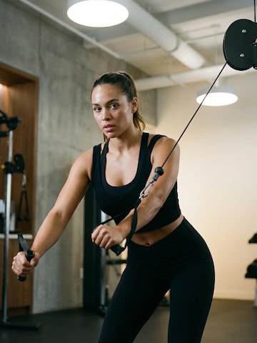 ZUBEK - Slimfit Leggings en negro