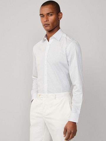 Hackett London Slim Fit Hemd in Weiß