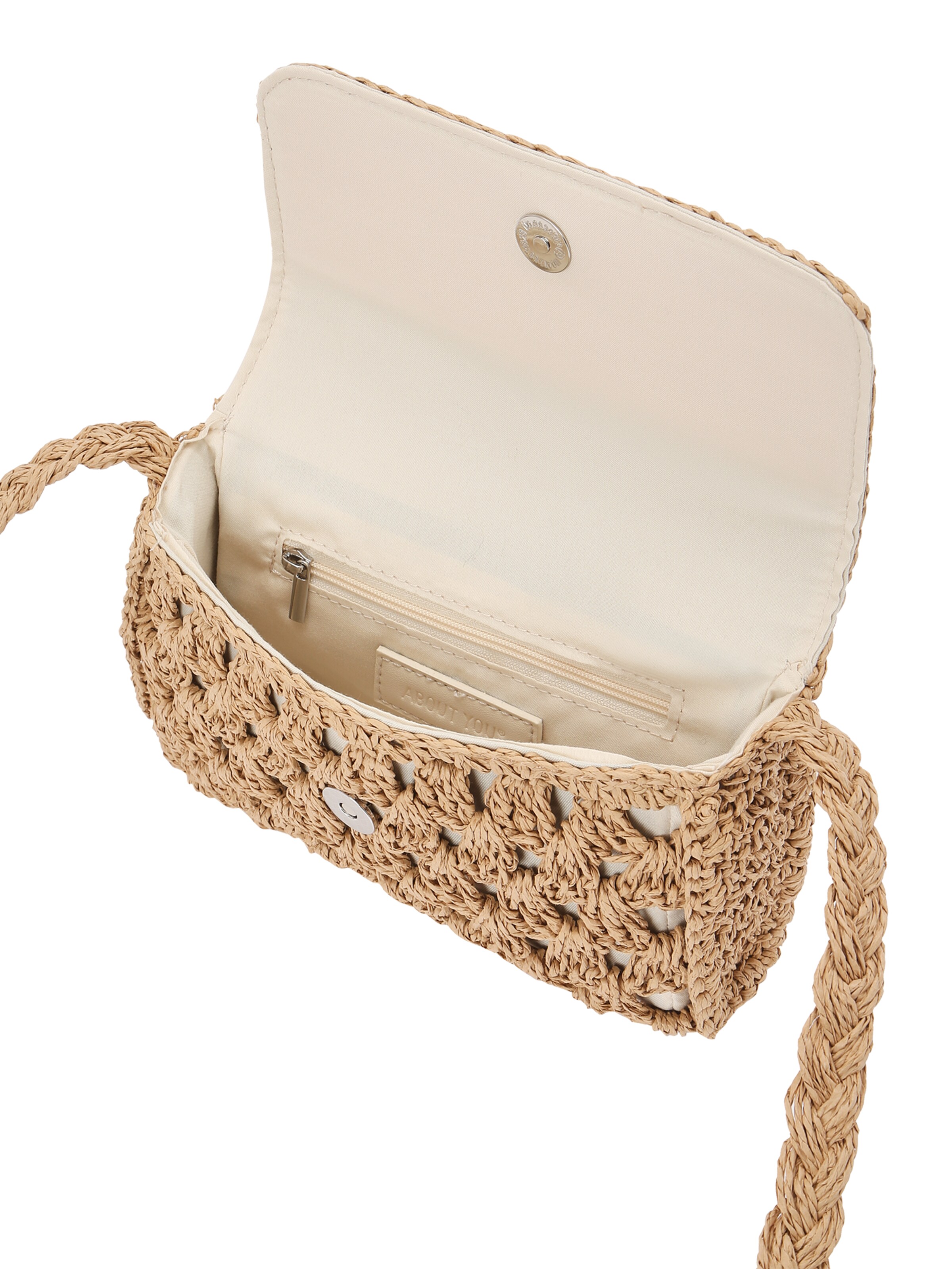 bēšs ABOUT YOU Pleca soma