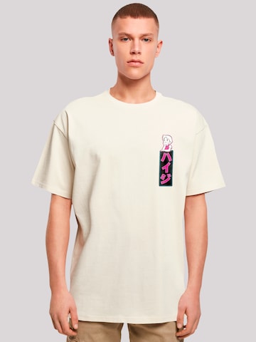 F4NT4STIC Shirt 'Heidi Dream Big Heroes of Childhood' in Beige: front