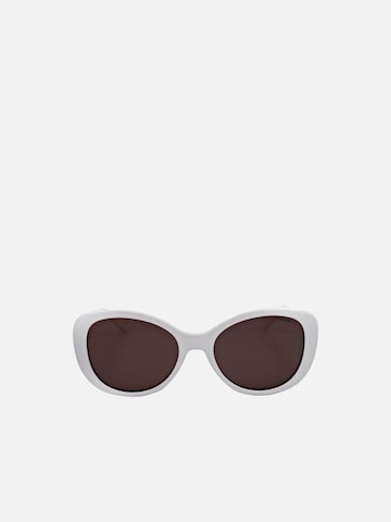 Polaroid - Gafas de sol 'Polaroid PLD 4154/S/X Blue 55/18/145 Women Sunglasses' en blanco