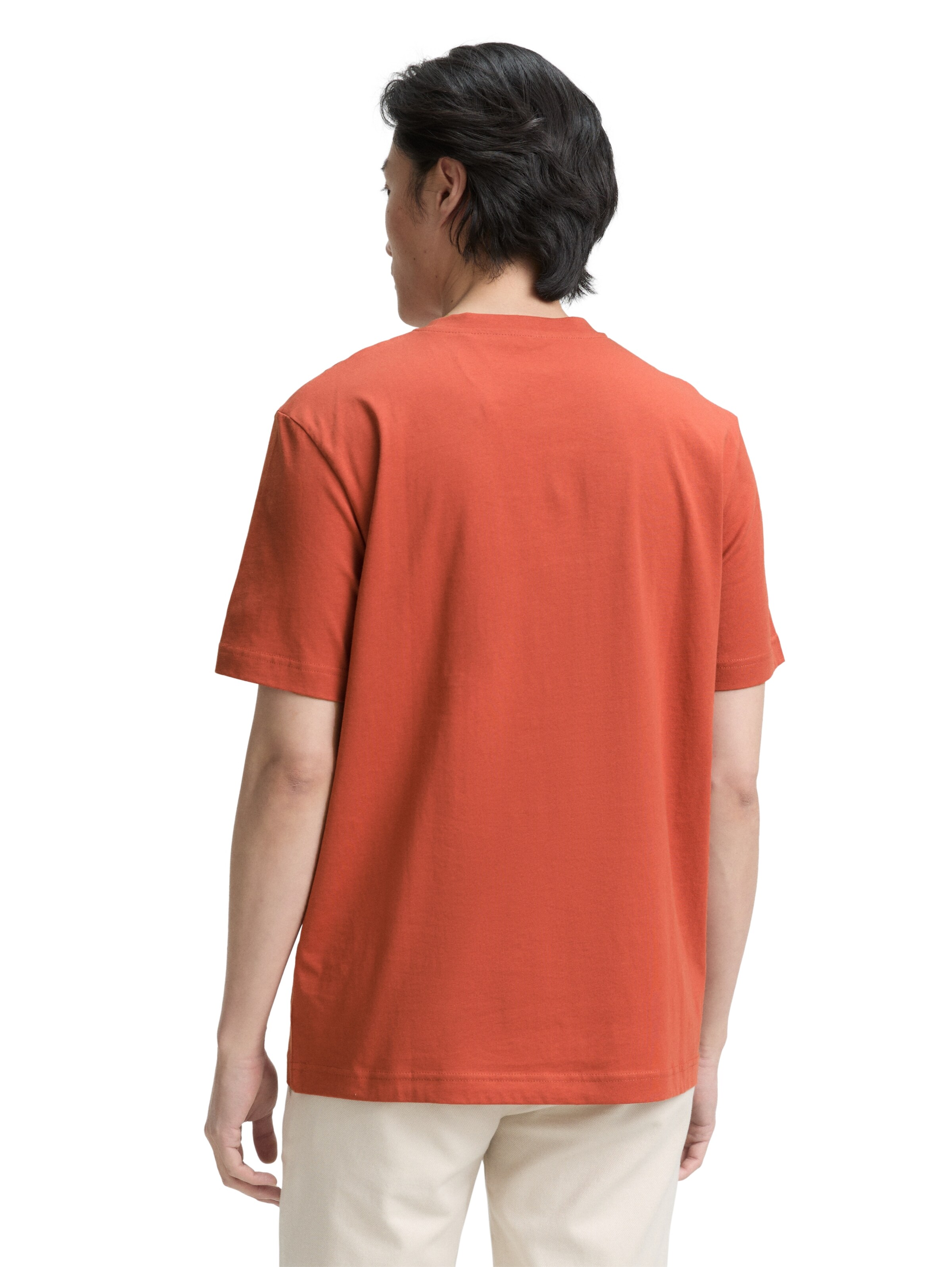 TOM TAILOR Shirt in Orange