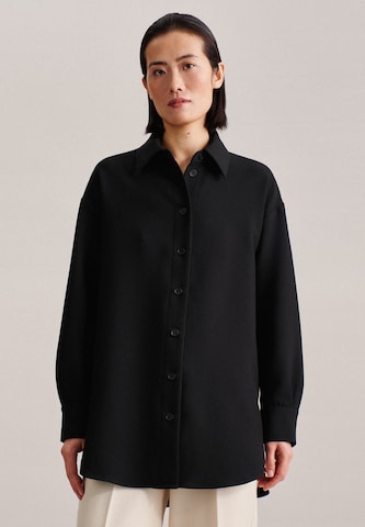 SEIDENSTICKER Blouse in Black: front