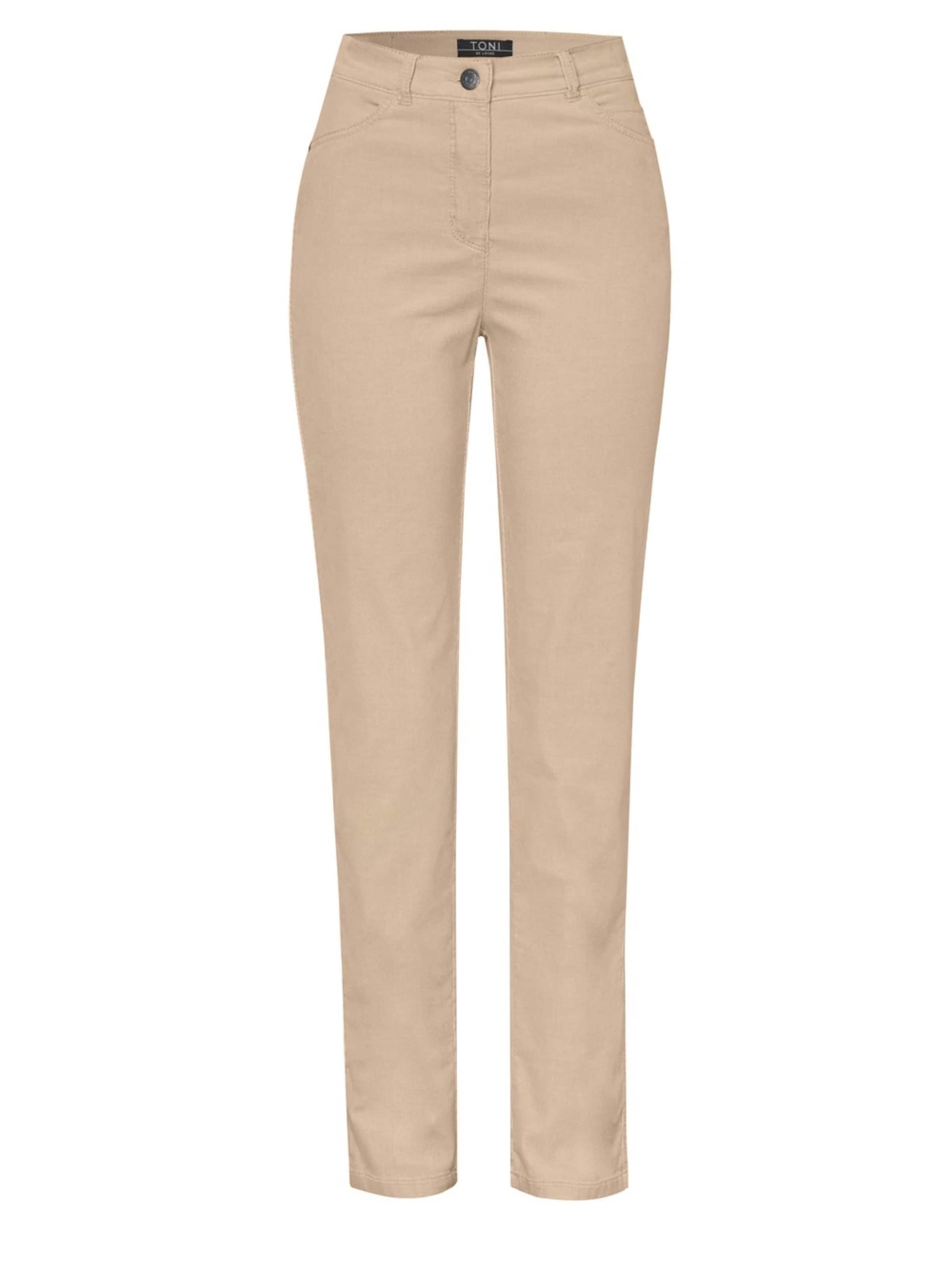 TONI Slimfit Hose in Beige: Vorderseite