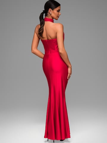 Ombre Evening dress in Red