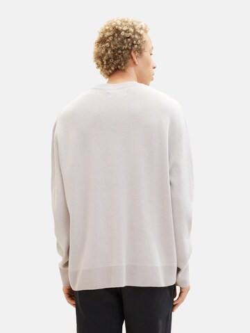 Pulover de la TOM TAILOR DENIM pe gri