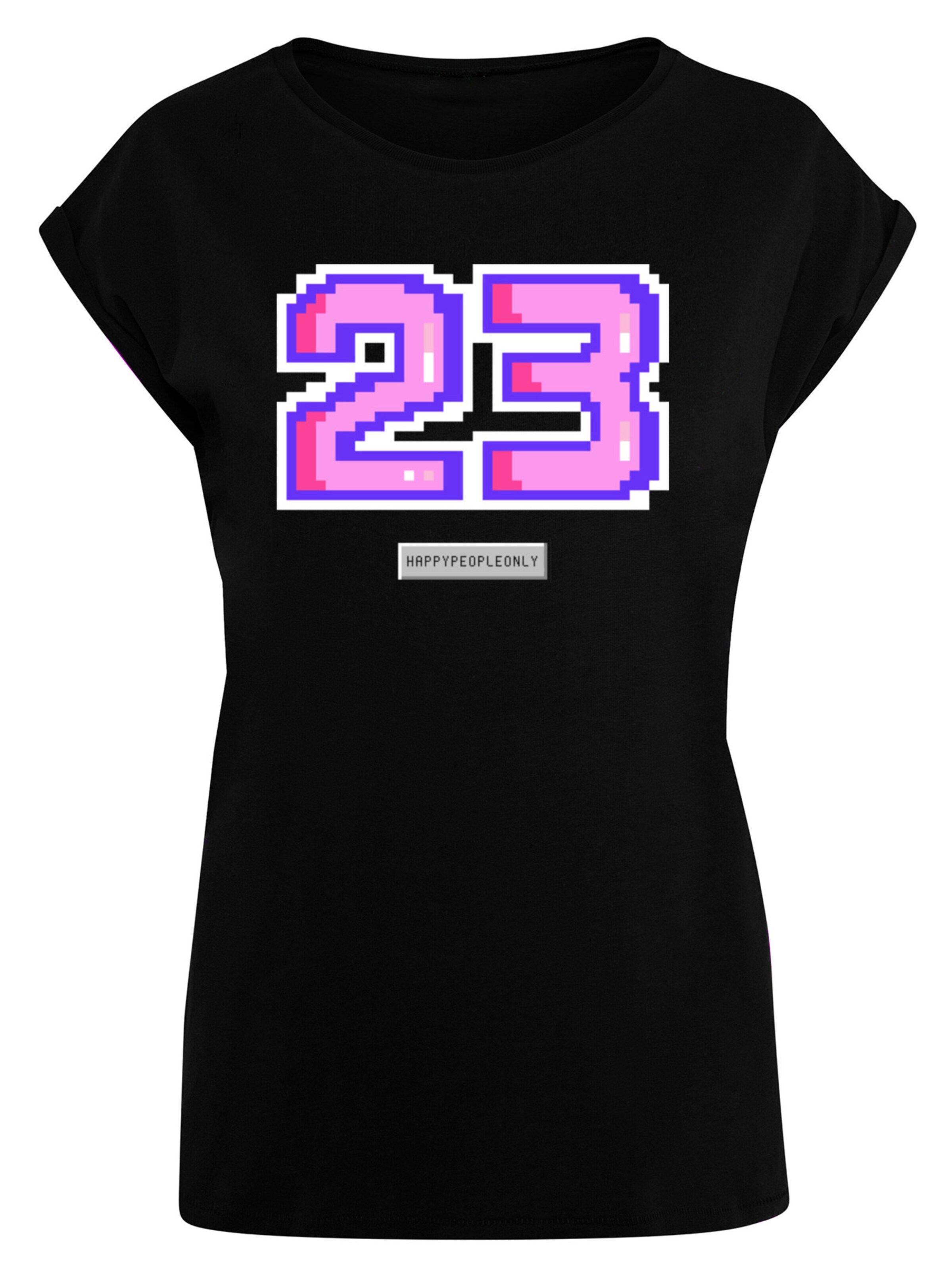 T-shirt F4NT4STIC en noir : devant