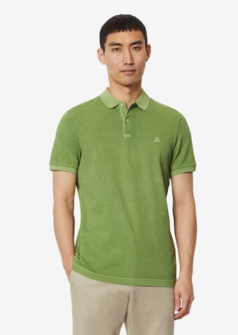 Marc O'Polo Regular fit Shirt in Groen: voorkant