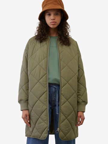 Marc O'Polo DENIM Between-Seasons Coat in Green: front