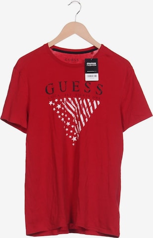 GUESS Shirt in XL in Red: front