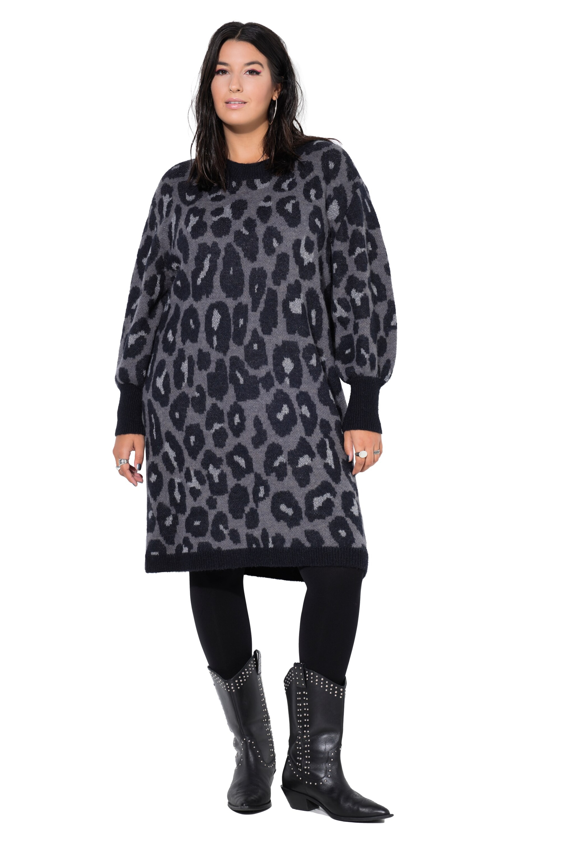 Studio Untold Strickkleid in Mischfarben