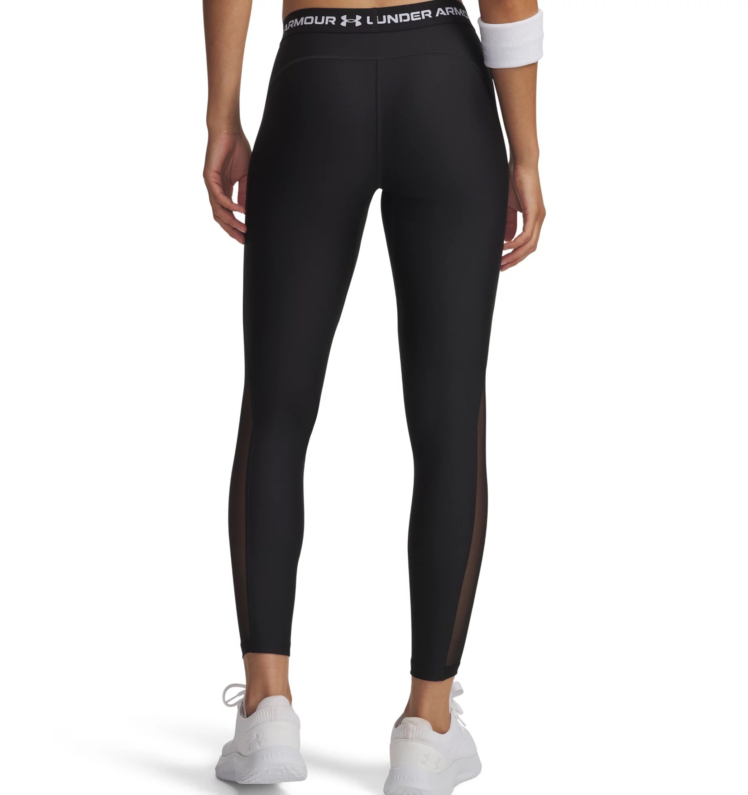UNDER ARMOUR Skinny Workout Pants in Black
