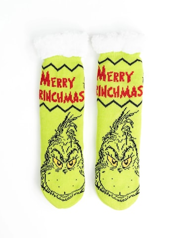 The Grinch Socken 'Hüttensocken Merry Grinchmas'‌‌‌‌‌‌‌‌‌‌ in Grün