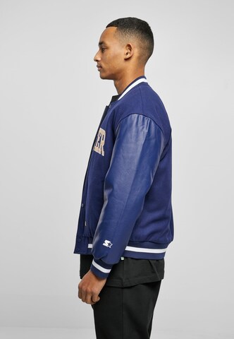 Starter Black Label Regular fit Tussenjas in Blauw