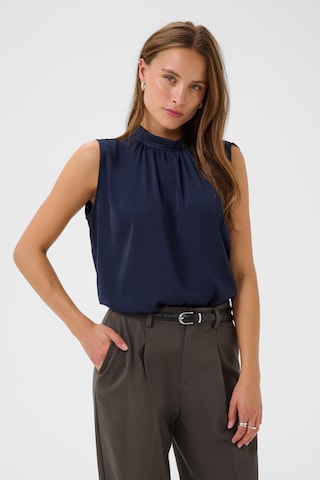 SAINT TROPEZ Blouse in Blue: front