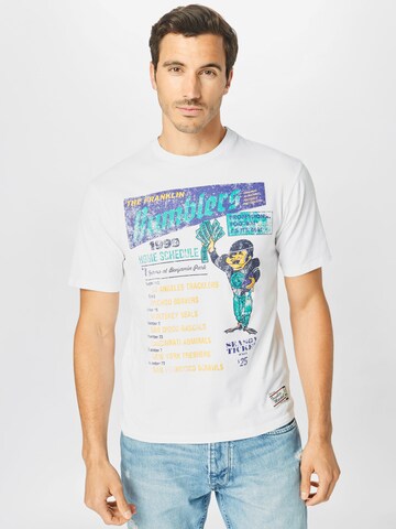 T-Shirt FRANKLIN & MARSHALL en blanc : devant