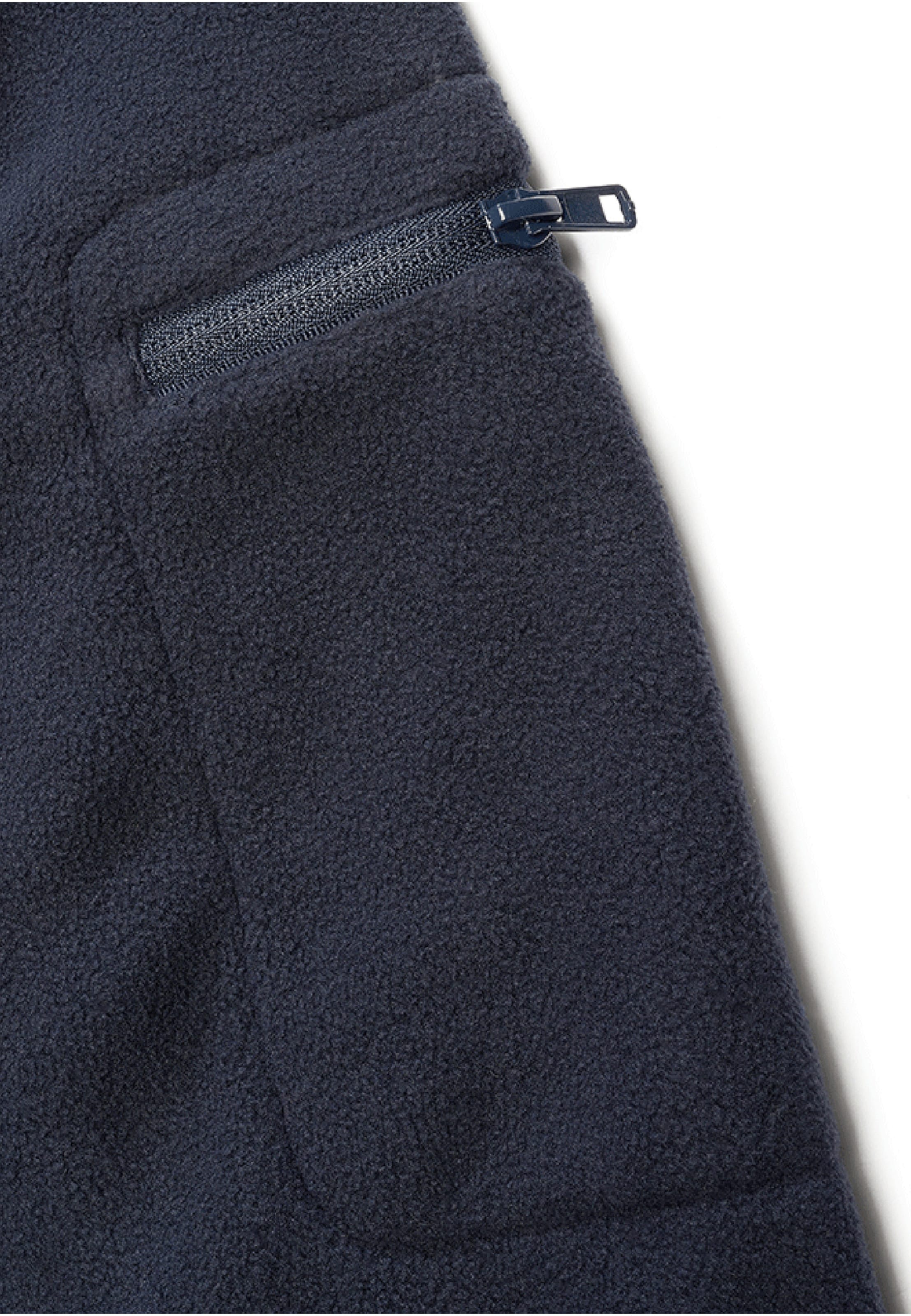 Brandit Fleece Jacket 'Combat' in Blue
