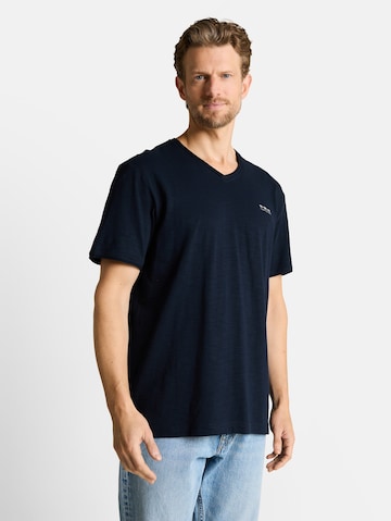 TOM TAILOR Shirt in Blue: front