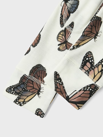 NAME IT - regular Leggings 'NMFWillitus' en blanco