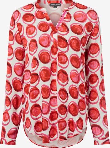 Franco Callegari Bluse in Rot: Vorderseite