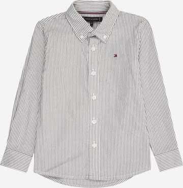 TOMMY HILFIGER Hemd 'FLEX' in Grau: Vorderseite