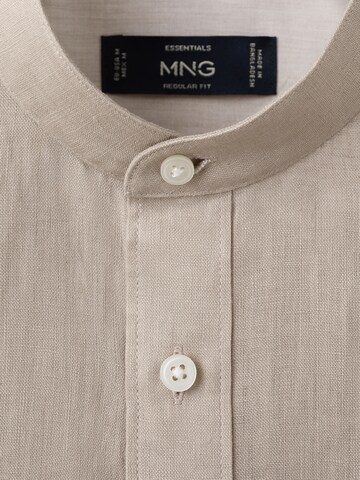 MANGO MAN Regular fit Overhemd 'CHENNAI' in Beige