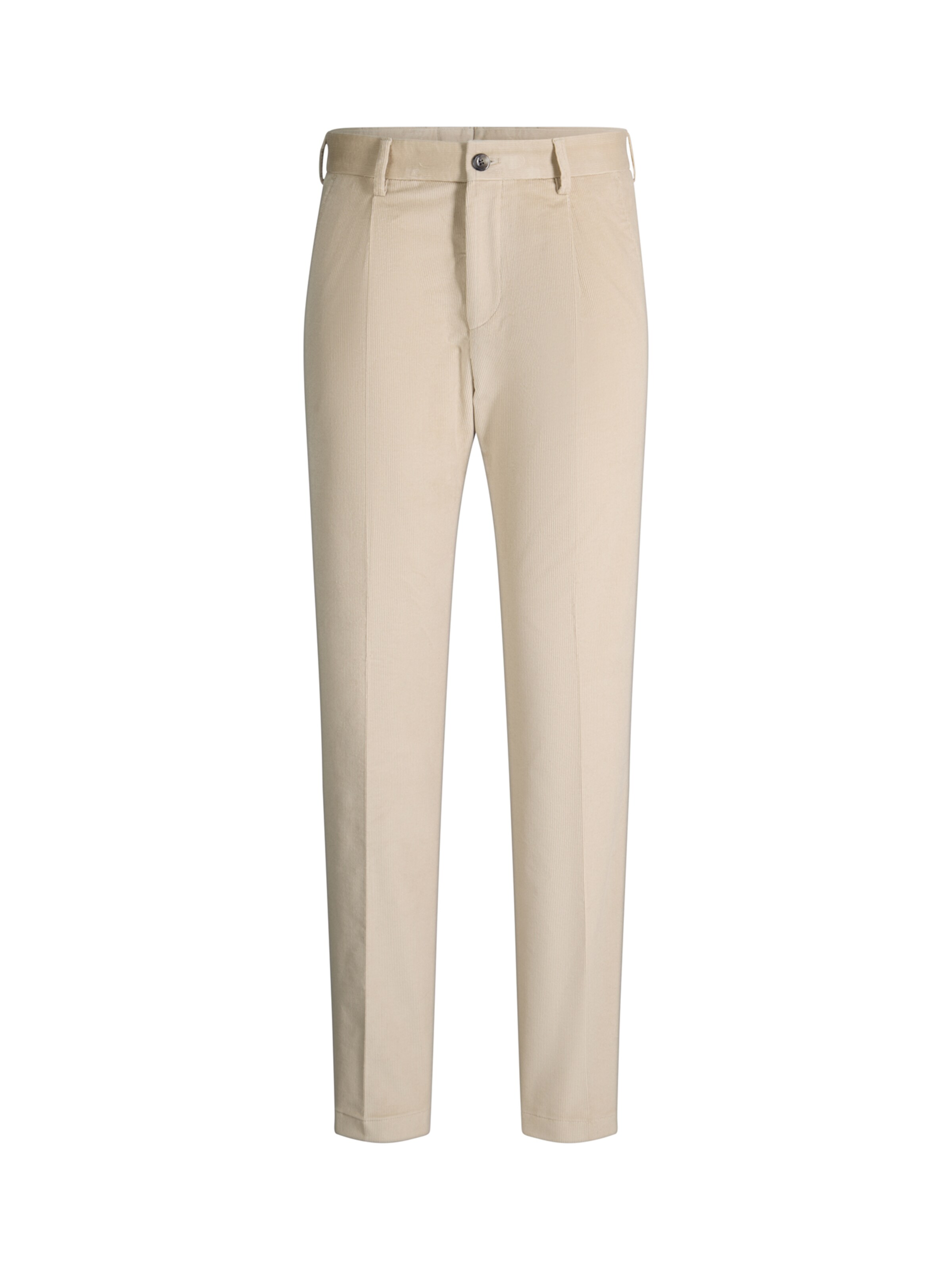 STRELLSON Bandplooibroek in Beige: voorkant
