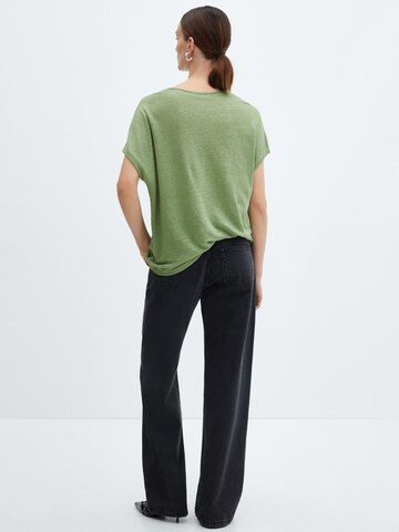 MANGO Shirt 'LINT' in Groen