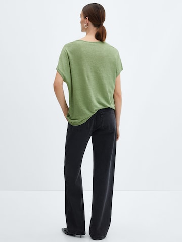 MANGO Shirt 'LINT' in Green