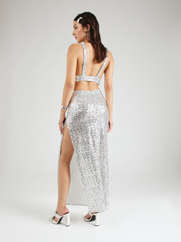 Hoermanseder x About You Skirt in Silver