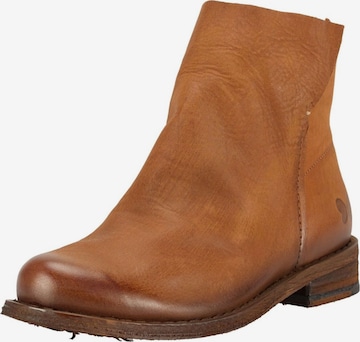 Felmini Wide Fit Stiefelette in Braun: Vorderseite