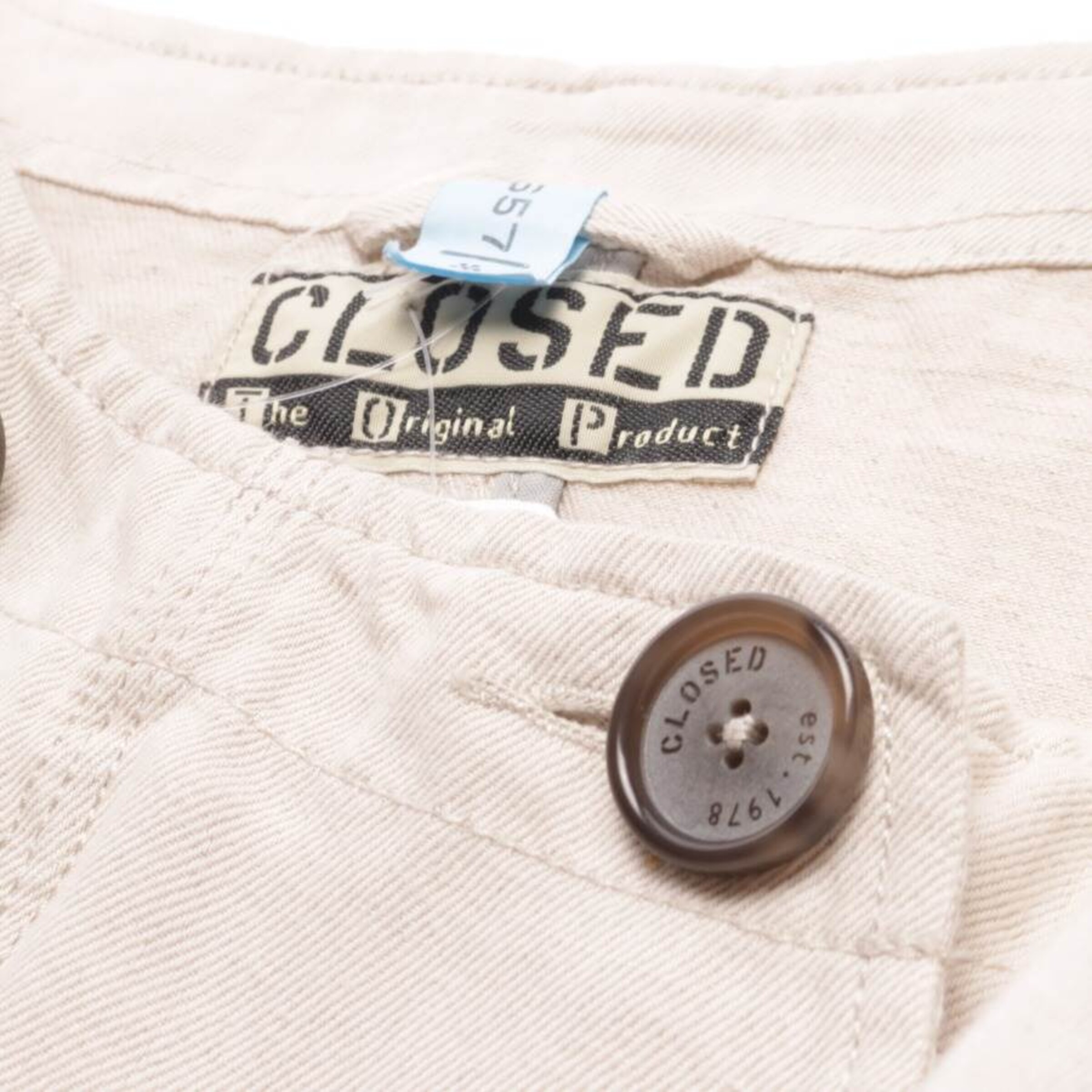 Closed Jacket & Coat in M in White