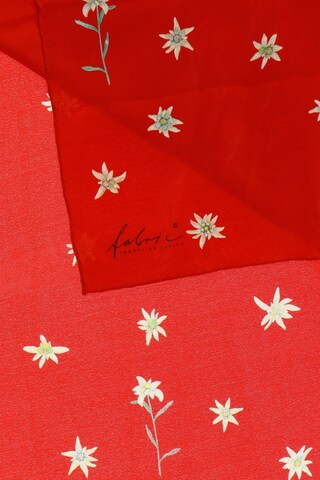 fabric FRONTLINE ZÜRICH Scarf & Wrap in One size in Red