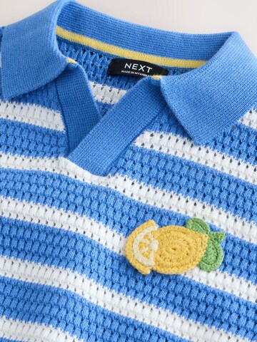 T-Shirt Next en bleu
