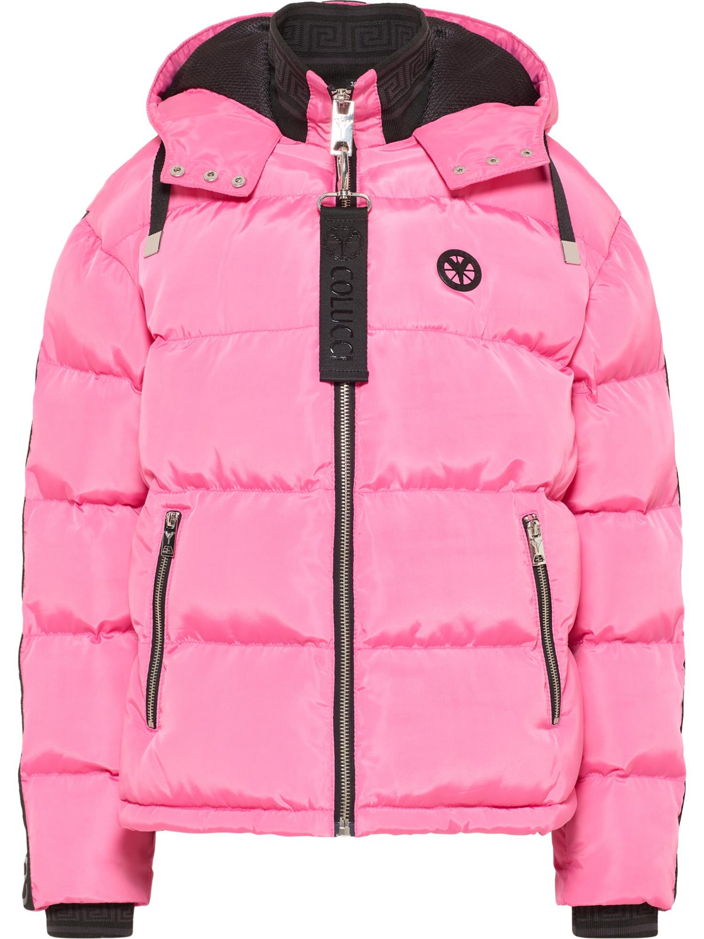 Veste d’hiver 'Daverda' Carlo Colucci en rose : devant