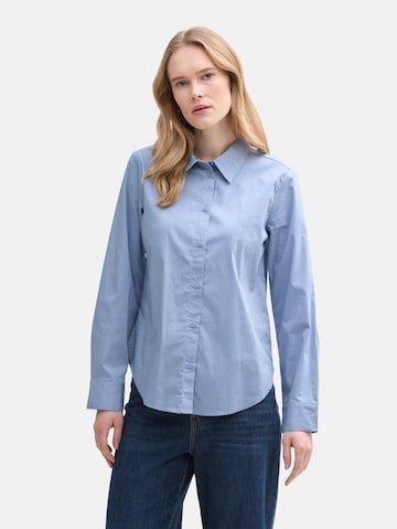 TOM TAILOR Bluse in Blau: Vorderseite