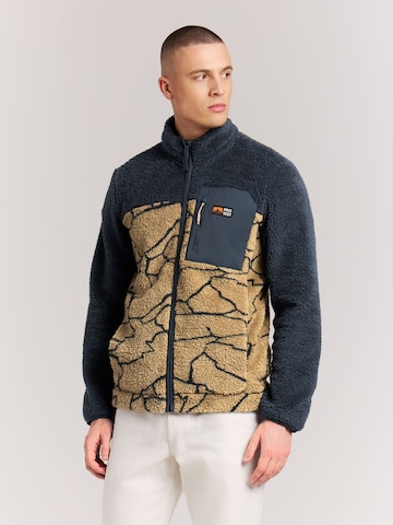 PROTEST Fleece Jacket 'PRTLegacy' in Brown
