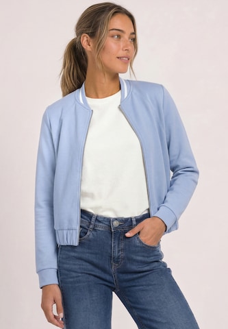 Veste de survêtement STREET ONE en bleu : devant