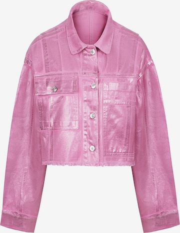 NOCTURNE - Chaqueta de entretiempo en rosa: frente