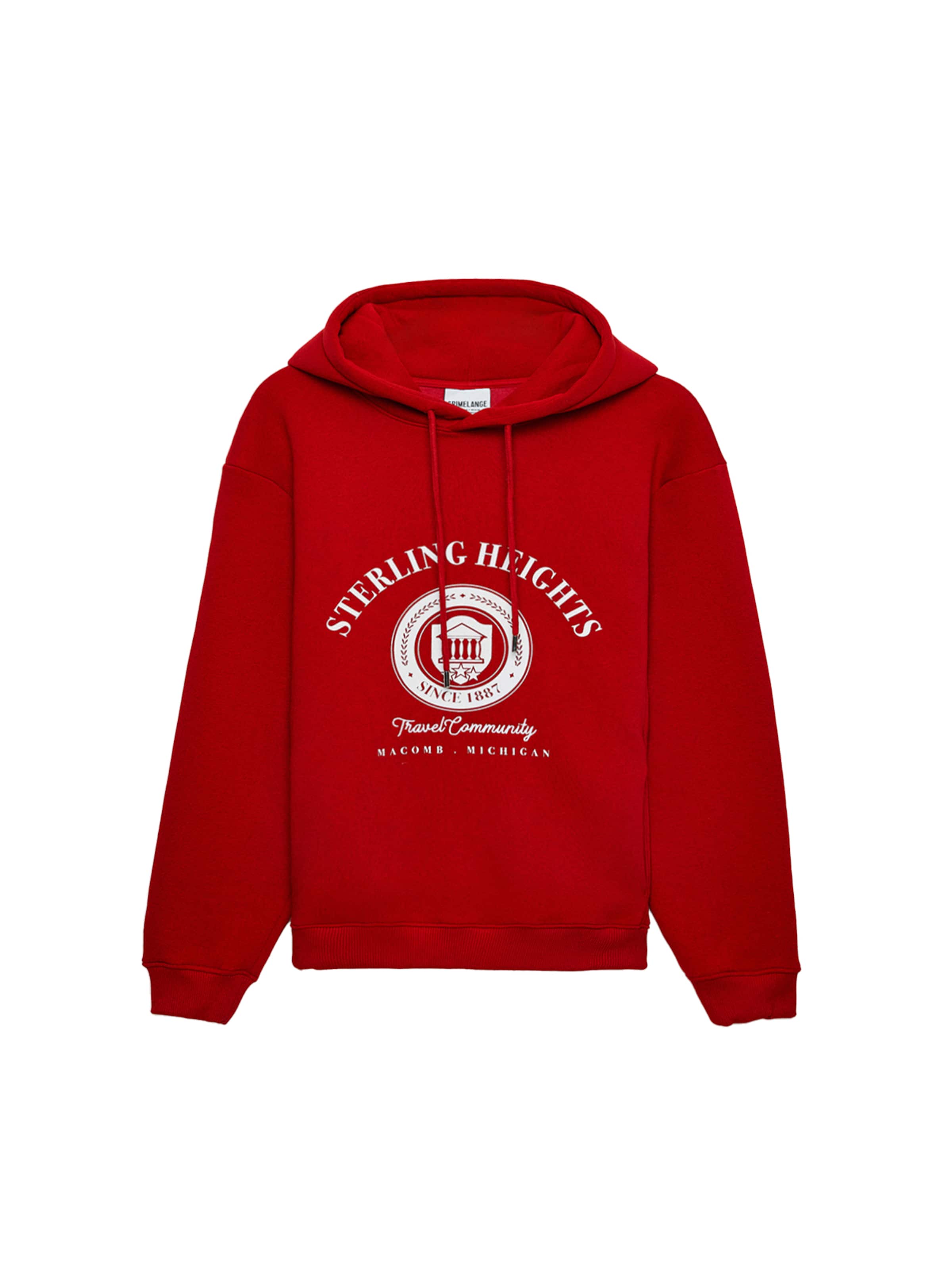 Grimelange Mikina - Červená: predná strana