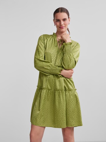 PIECES Φόρεμα 'Diana' σε πράσινο: μπροστά