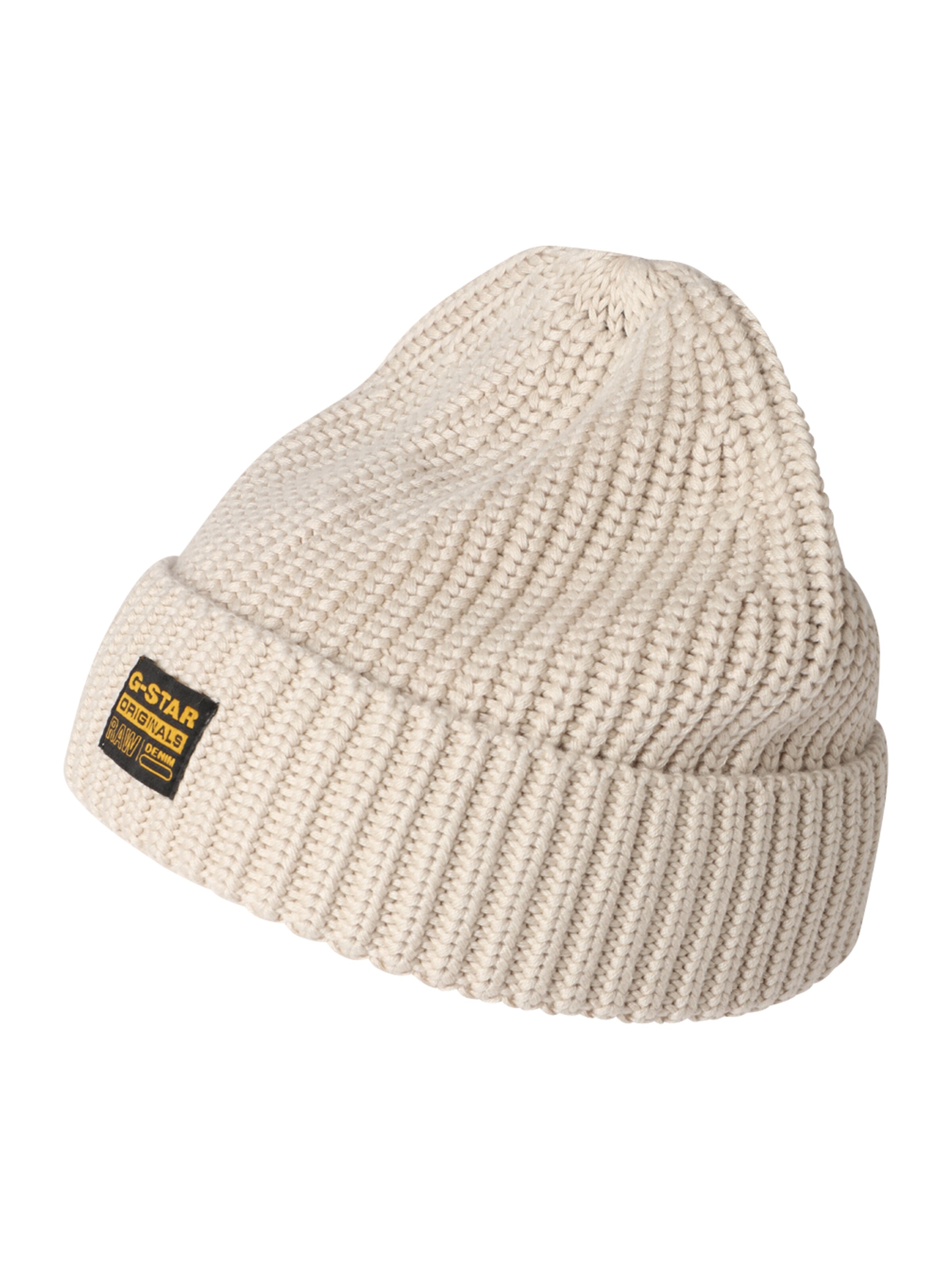 G-STAR Mütze in Weiß: Vorderseite