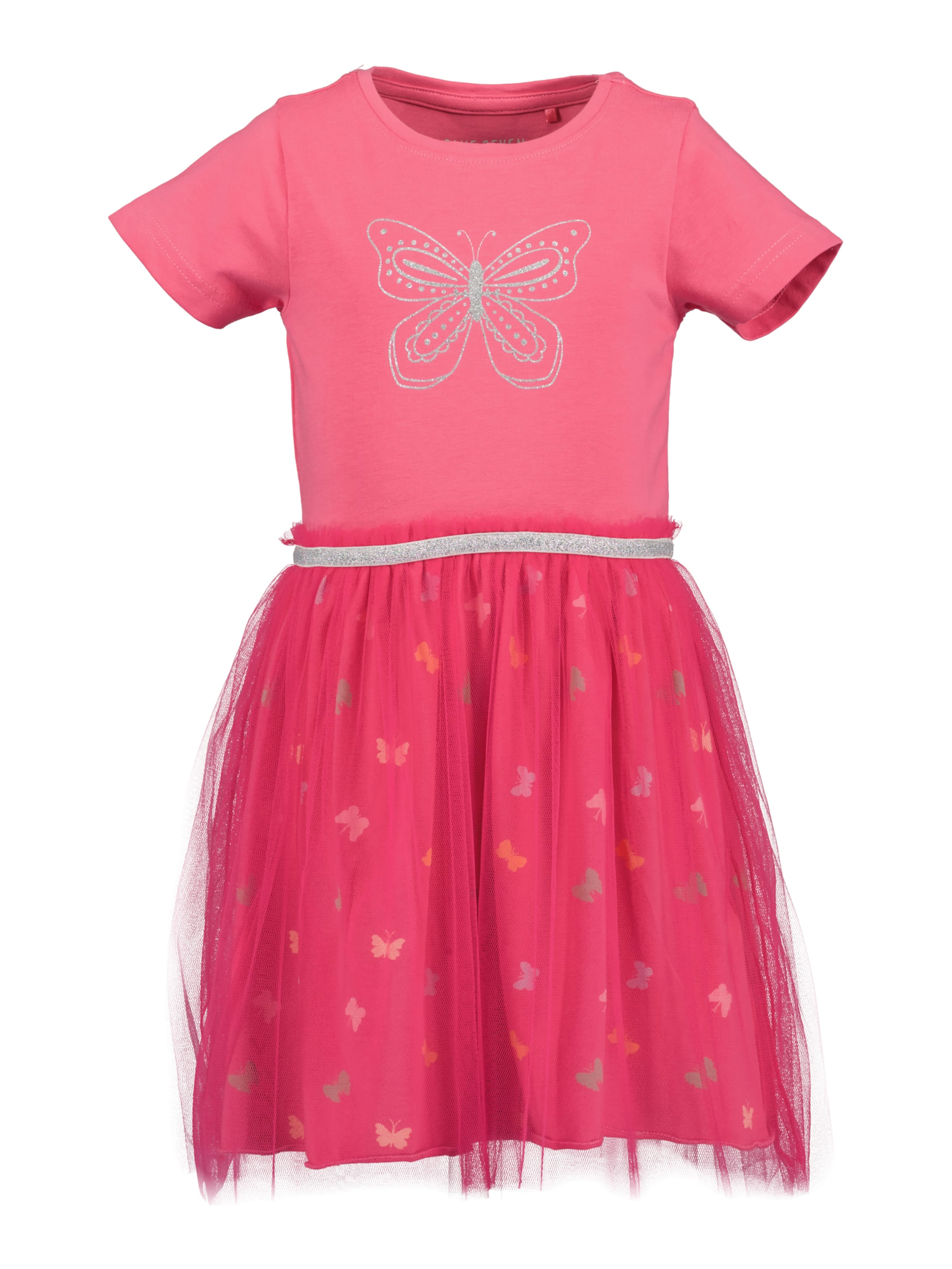 BLUE SEVEN - Vestido em rosa: frente