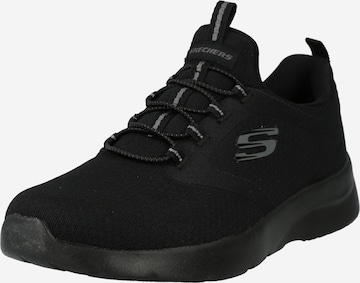 SKECHERS Rövid szárú sportcipők - fekete: elől