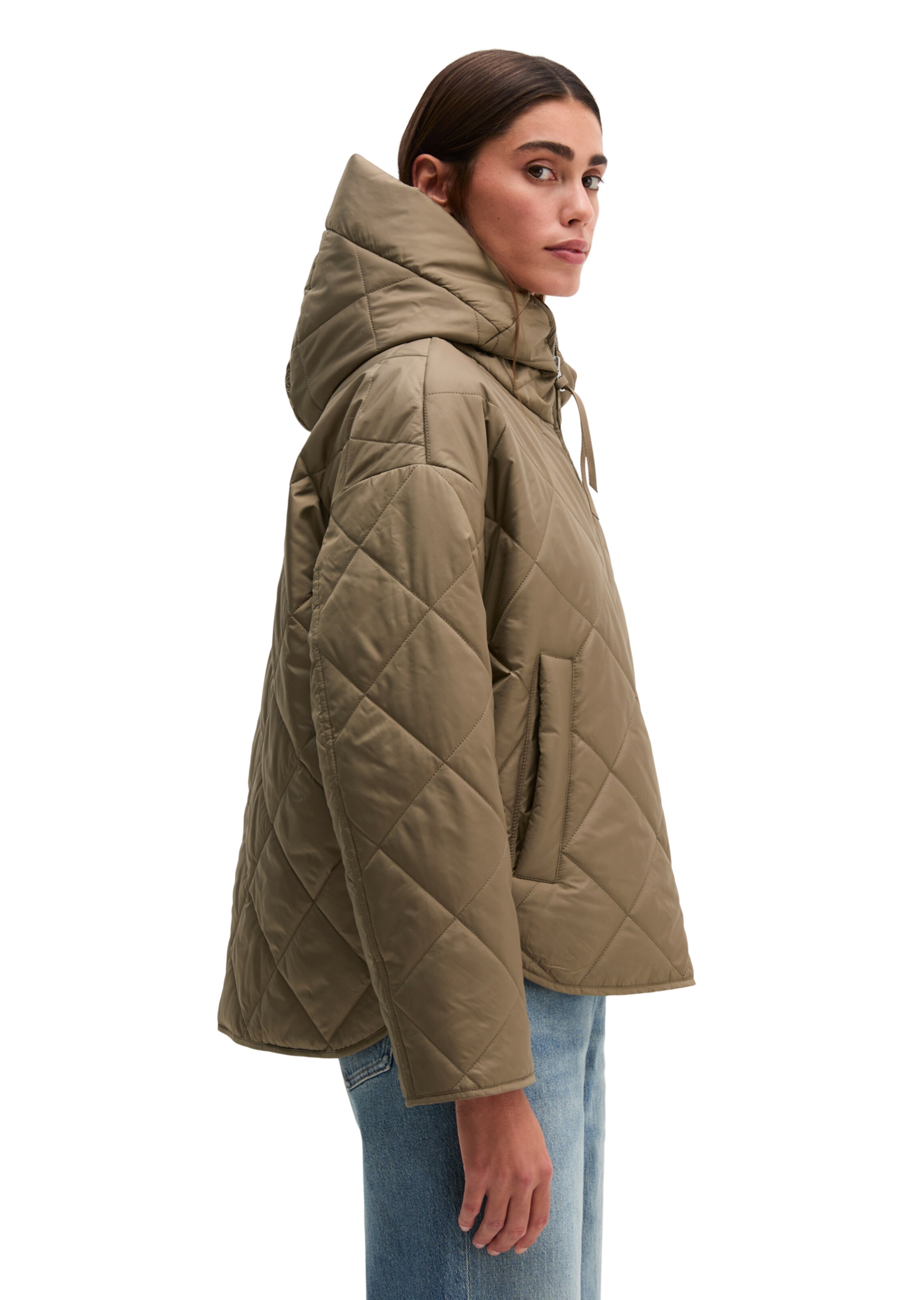 Marc O'Polo Between-season jacket in Brown: side