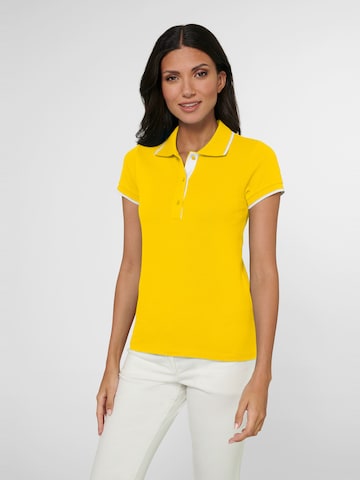 MADELEINE Shirt in Geel: voorkant