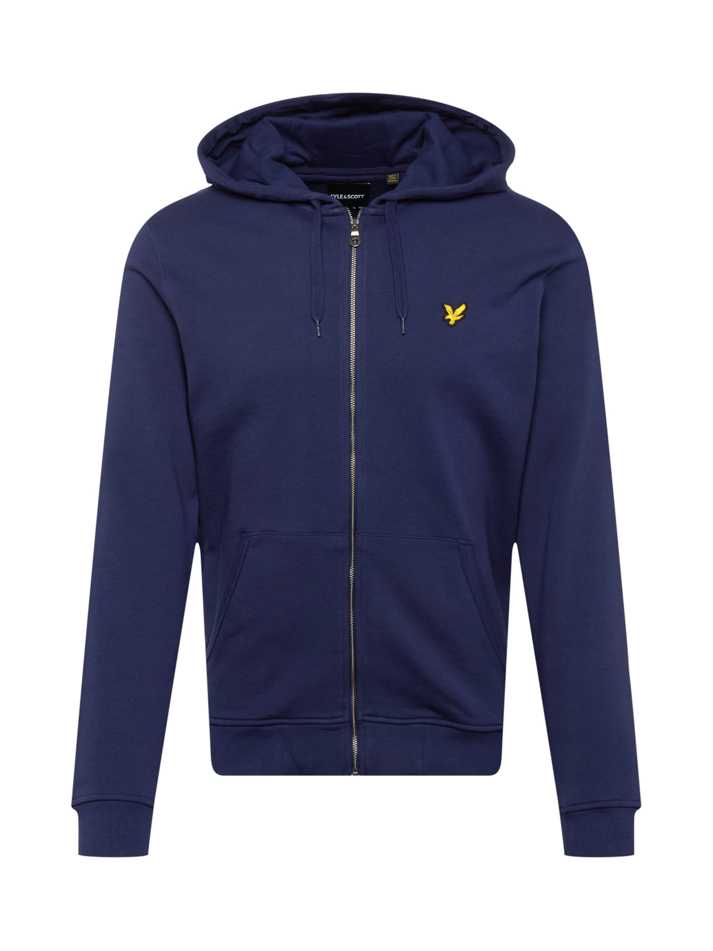 Lyle & Scott Sweatjacke in Blau: Vorderseite