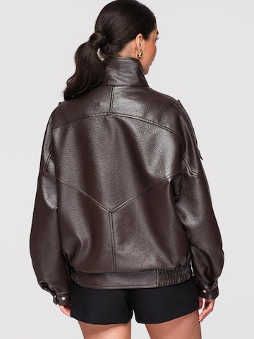 Ombre Between-season jacket in Brown