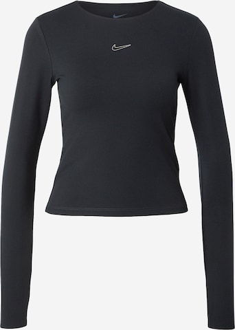 NIKETehnička sportska majica - crna boja: prednji dio
